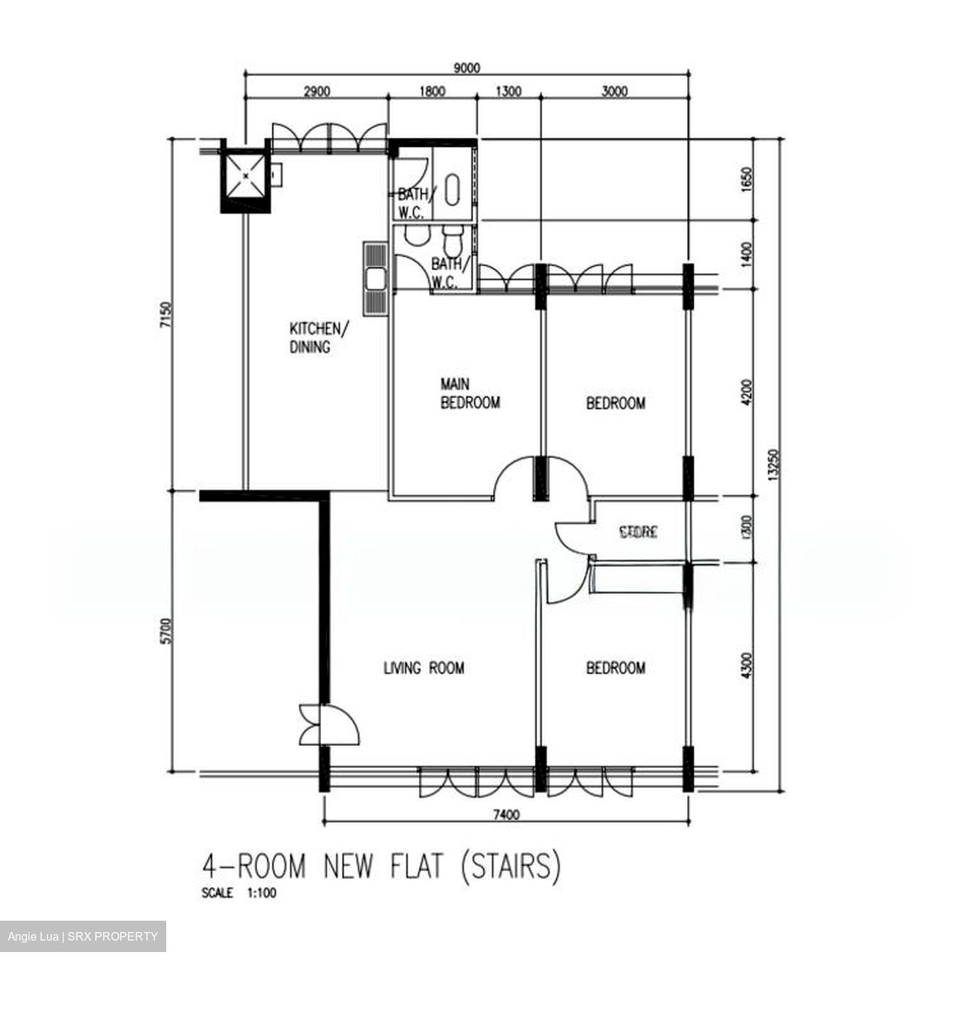 Blk 9 Eunos Crescent (Geylang), HDB 4 Rooms #574081481